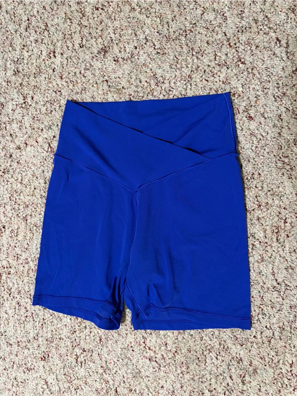 aerie Royal Blue High-Waist Athletic Shorts